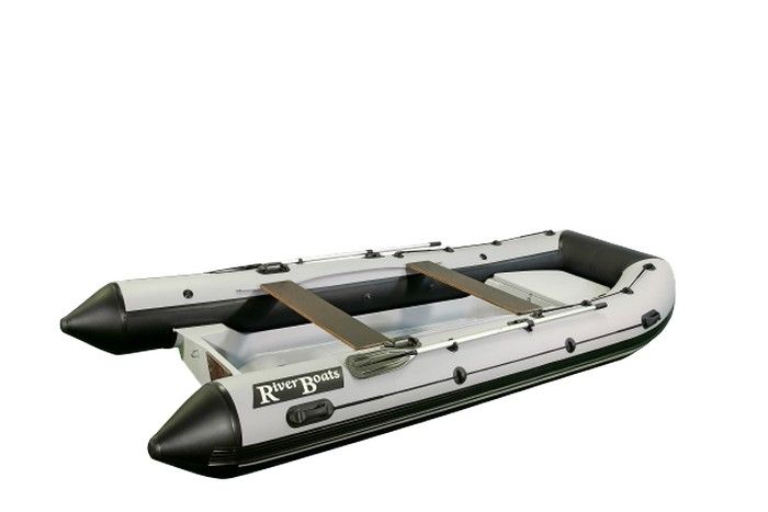 Надувная лодка RIB RiverBoats RB-430 со встроенным рундуком